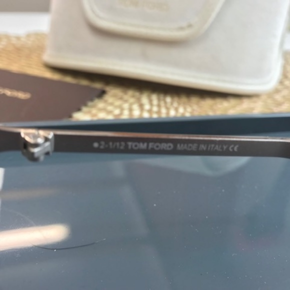 Tom Ford Sunglasses Rickie Silver/Tan/Gradient - Picture 7 of 8